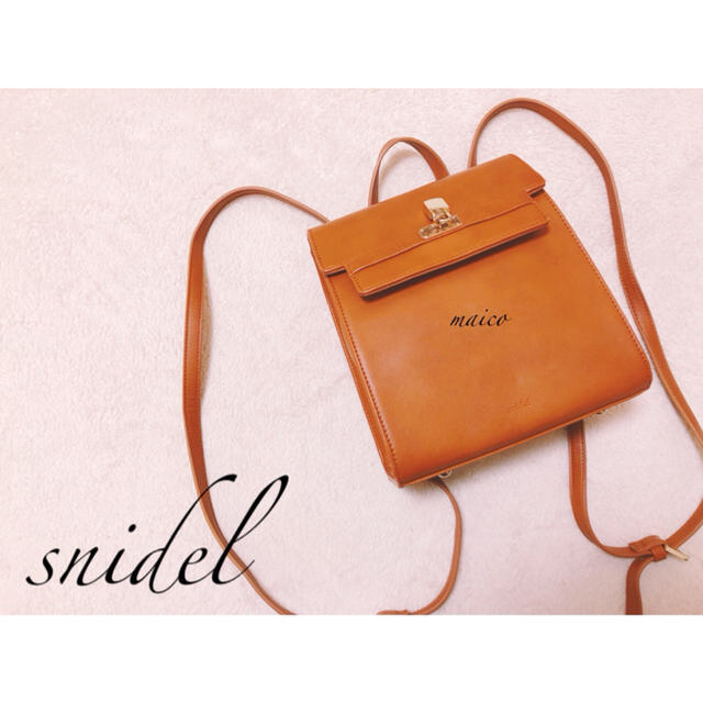 SNIDEL(スナイデル)のsnidel☆リュック レディースのバッグ(リュック/バックパック)の商品写真