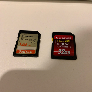 サンディスク(SanDisk)のSanDisk SDカード128GB + 32GB(PC周辺機器)