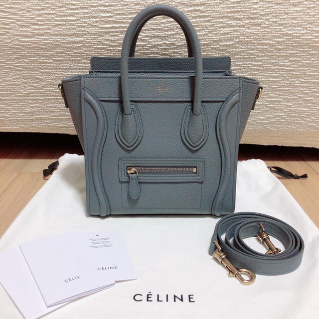 celine(セリーヌ)のセリーヌ ラゲージ ナノ ショッパー ショルダーバッグ 新品未使用品 レディースのバッグ(ショルダーバッグ)の商品写真