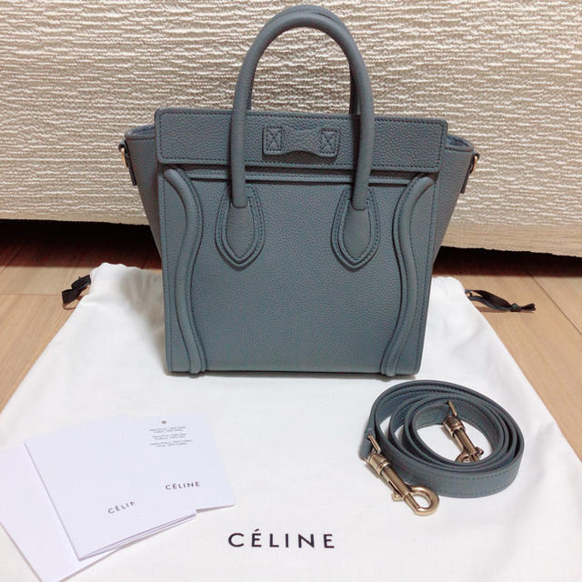 celine(セリーヌ)のセリーヌ ラゲージ ナノ ショッパー ショルダーバッグ 新品未使用品 レディースのバッグ(ショルダーバッグ)の商品写真