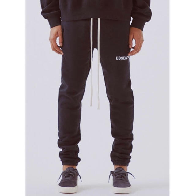 essentials logo sweat pants