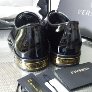 ヴェルサーチ(VERSACE)の※  ヴェルサーチ  ゴールド グレカ ヒール(ドレス/ビジネス)