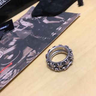 クロムハーツ(Chrome Hearts)のクロムハーツ スターリング スクロール us9 2本セット(リング(指輪))