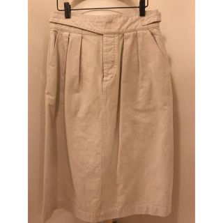 マーガレットハウエル(MARGARET HOWELL)のMHL NATURAL DENIM スカート 未使用(ロングスカート)