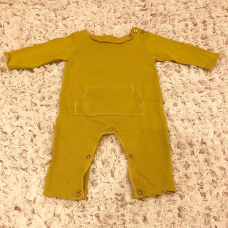 ザラホーム(ZARA HOME)の【美品】ZARA HOME baby 長袖ロンパース 60(ロンパース)