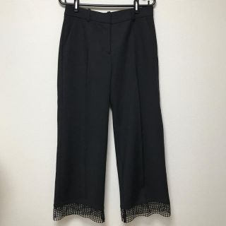 ザラ(ZARA)のZARA 裾レースパンツ Mくらい(クロップドパンツ)