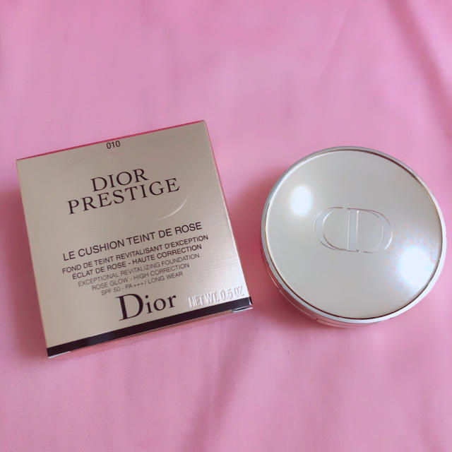 Dior(ディオール)のディオール プレステージクッションタンドゥローズ コスメ/美容のベースメイク/化粧品(ファンデーション)の商品写真