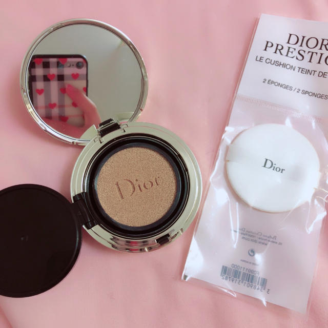Dior(ディオール)のディオール プレステージクッションタンドゥローズ コスメ/美容のベースメイク/化粧品(ファンデーション)の商品写真