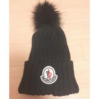 モンクレール(MONCLER)のニット帽子(ニット帽/ビーニー)