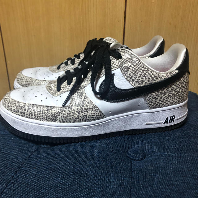 nike  エアフォース1 ナイキ 27.0 白蛇 supreme wtaps