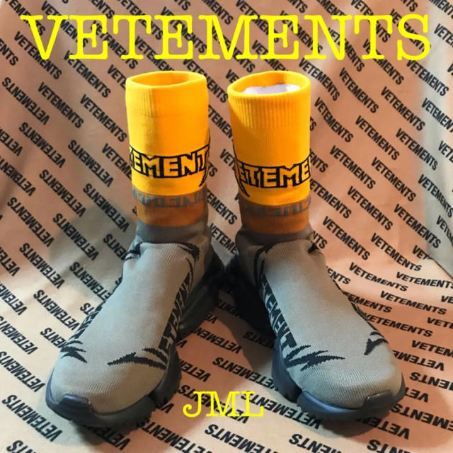 VETEMENTS  Reebok socks runner  27cm メンズの靴/シューズ(スニーカー)の商品写真