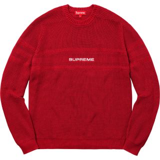 シュプリーム(Supreme)のSupreme Chest Stripe Raglan シュプリーム(ニット/セーター)