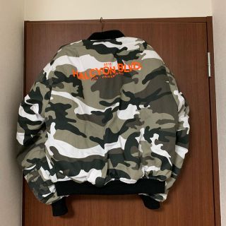 オフホワイト(OFF-WHITE)のalyx bomber jacket ma-1 alpha(フライトジャケット)