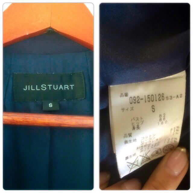 JILLSTUART(ジルスチュアート)のJILL STUART☆半袖JK レディースのジャケット/アウター(テーラードジャケット)の商品写真
