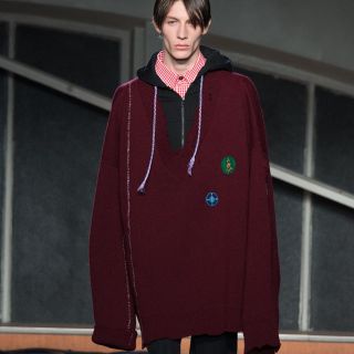 ラフシモンズ(RAF SIMONS)のRAFSIMONS ジップパーカー(パーカー)