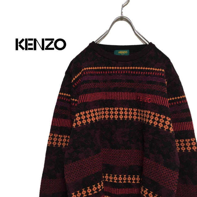 KENZO - KENZO / KENZO GOLF ケンゾー 90s ニット セーターの通販 by 佐藤｜ケンゾーならラクマ