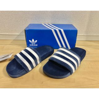 アディダス(adidas)のadidas adilette velvet アディダス サンダル 23.5cm(サンダル)