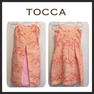 トッカ(TOCCA)の再出品 TOCCA 刺繍ワンピース(ミニワンピース)