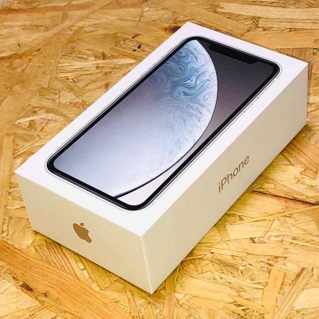 Apple - iPhoneXR64GBホワイトWhite新品未使用SIMフリーSIMロック解除
