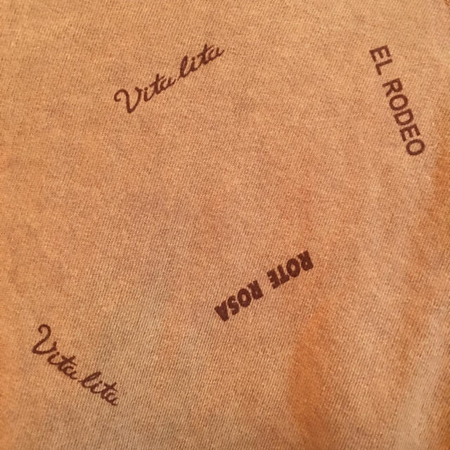 EL RODEO(エルロデオ)のEL RODEO  切り替え トップス レディースのトップス(Tシャツ(長袖/七分))の商品写真