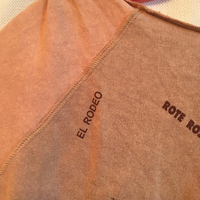 EL RODEO(エルロデオ)のEL RODEO  切り替え トップス レディースのトップス(Tシャツ(長袖/七分))の商品写真
