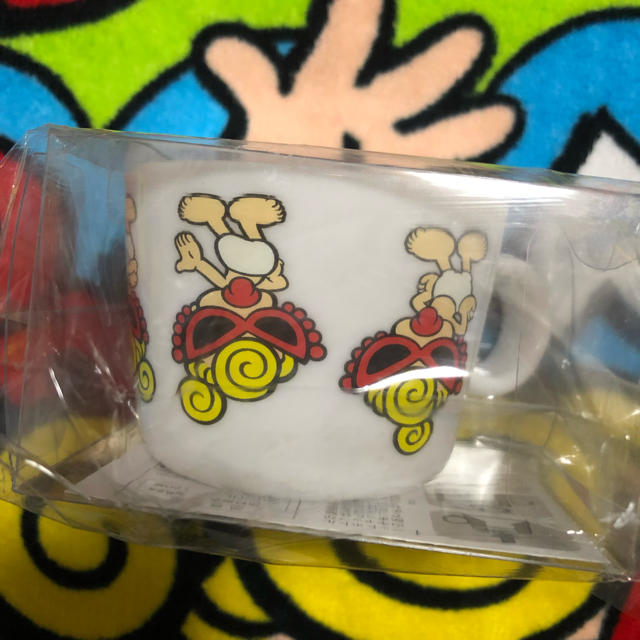 HYSTERIC MINI(ヒステリックミニ)のコップ▷白 エンタメ/ホビーのコレクション(ノベルティグッズ)の商品写真