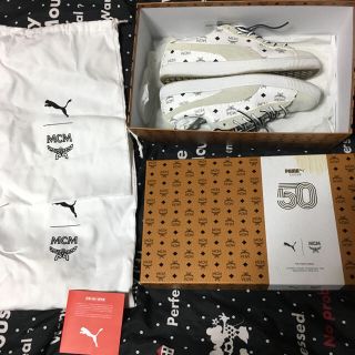 プーマ(PUMA)の【27.5】mcm×puma  コラボスニーカー(スニーカー)