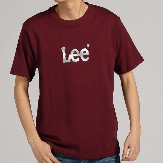 Lee(リー)のLee Tシャツ ワインレッド Lサイズ メンズのトップス(Tシャツ/カットソー(半袖/袖なし))の商品写真