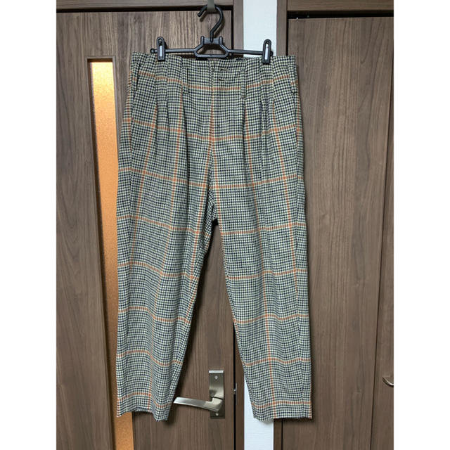 Jieda(ジエダ)のJieda HOUND'S TOOTH 3TUCK SLACKS メンズのパンツ(スラックス)の商品写真