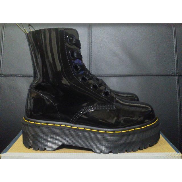 【専用】Dr.Martens MOLLY UK5 黒 厚底 パテント