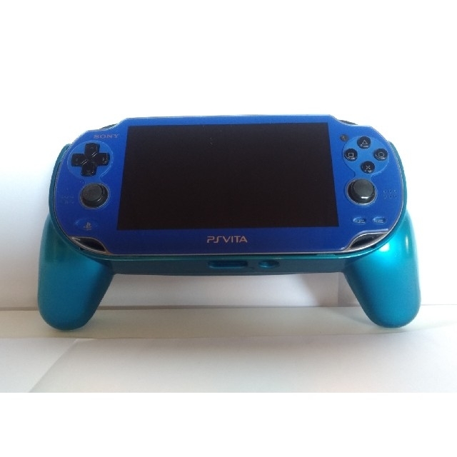 Playstation Vita本体 PCH-1000 Wi-Fi 青 メモリ付 1