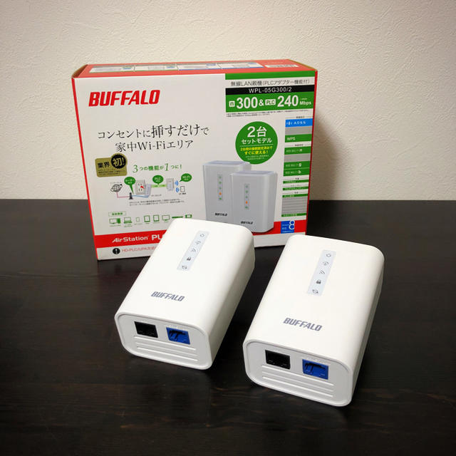 BUFFALO Wi-Fi 無線LAN 2台セット