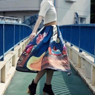 アメリヴィンテージ(Ameri VINTAGE)のameri  PATTY LAYERED SKIRT(ロングスカート)