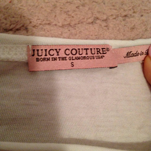 Juicy Couture(ジューシークチュール)のジューシーラインストーンロンT レディースのトップス(Tシャツ(長袖/七分))の商品写真