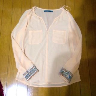 ザラ(ZARA)のZARA トップス(シャツ/ブラウス(長袖/七分))