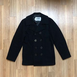 ショット(schott)の美品 Schott 753US Pコート 36 タイト スリム ピーコート 濃紺(ピーコート)