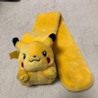 ポケモン(ポケモン)のピカチュウ マフラー(キャラクターグッズ)