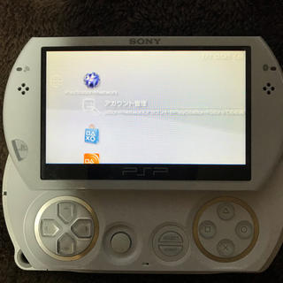 PSP go プレイステーション・ポータブル go パール・ホワイト