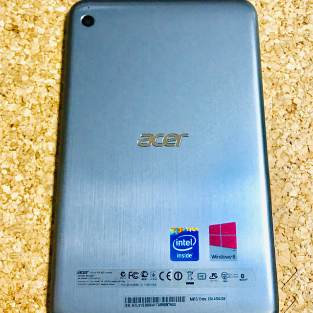 Acer(エイサー)のACER ICONIA W4-820 Windowsタブレット スマホ/家電/カメラのPC/タブレット(タブレット)の商品写真