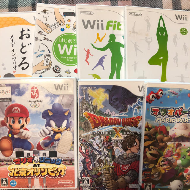 Wii(ウィー)のWii ソフト  １４個おまとめ エンタメ/ホビーのゲームソフト/ゲーム機本体(家庭用ゲームソフト)の商品写真