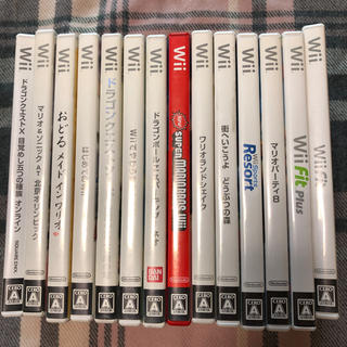 ウィー(Wii)のWii ソフト  １４個おまとめ(家庭用ゲームソフト)