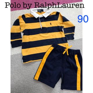 ポロラルフローレン(POLO RALPH LAUREN)のポロ ラルフローレン 長袖カットソー&ハーフパンツ 90(その他)