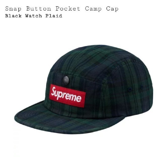 美品 シュプリーム Supreme キャップ チェック柄 メンズ