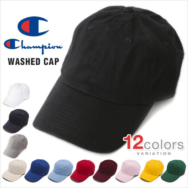 Champion(チャンピオン)のChampion  キャップ  黒  ￥1100→￥1000値下げ レディースの帽子(キャップ)の商品写真