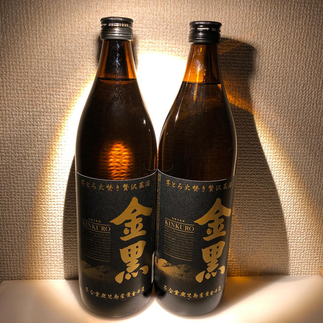 金黒 焼酎 2本セット 食品/飲料/酒の酒(焼酎)の商品写真