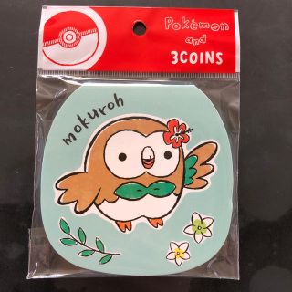 スリーコインズ(3COINS)のポケモン×3COINS★モクロー メモ帳(その他)