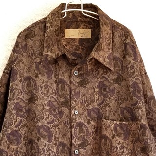 COMME des GARCONS - vintage 総柄 花柄 シャツ アンティークの通販 by ...
