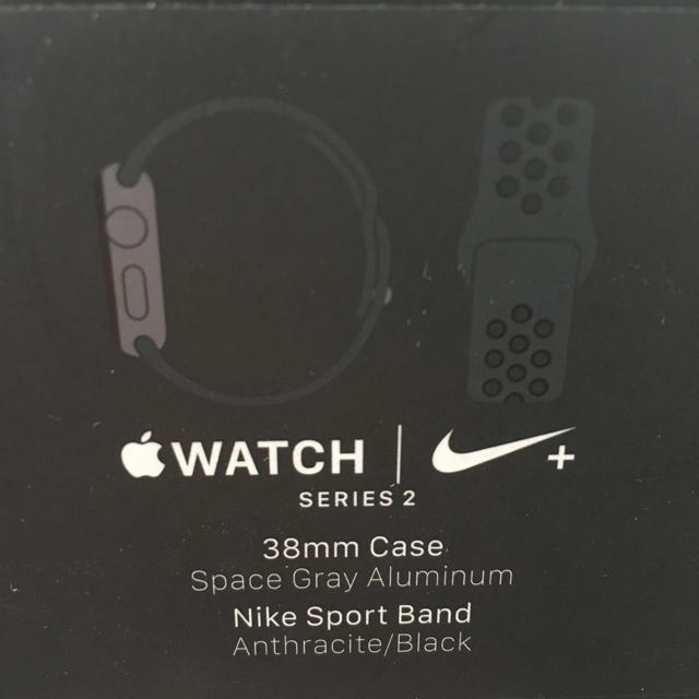 Apple Watch(アップルウォッチ)のApple Watch ナイキスポーツバンド（純正） メンズの時計(ラバーベルト)の商品写真