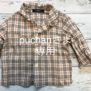 バーバリー(BURBERRY)のBURBERRY シャツ 80cm(シャツ/カットソー)