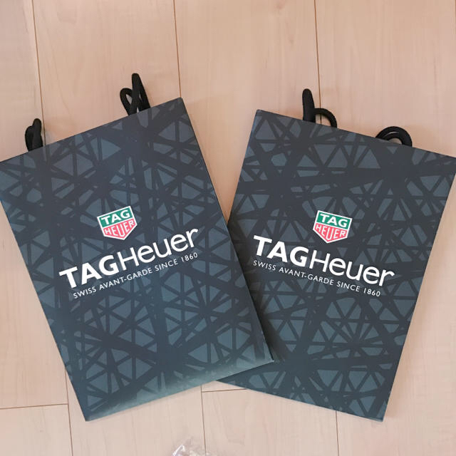 TAG Heuer(タグホイヤー)のタグホイヤー ショップ袋 新品1枚 レディースのバッグ(ショップ袋)の商品写真